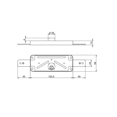 CERRADURA PUERTA GARAJE 1511S SEGURIDAD MCM