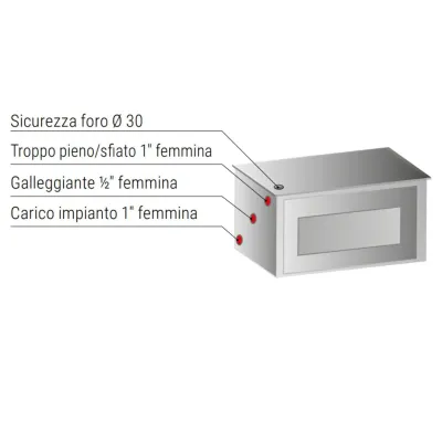 VASO DE EXPANSIÓN GALVANIZADO 50LT 3941164010002 CORDIVARI