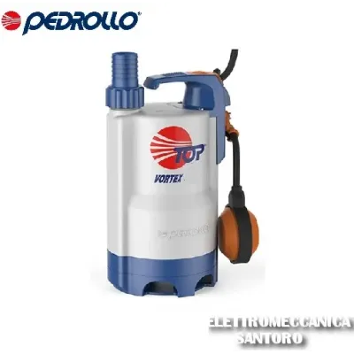 BOMBA SUMERGIBLE TOP3 GM 0,75HP VORTEX A.SUCIA P48TOPV13A1SJR PEDROLLO