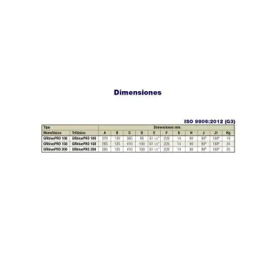 BOMBA GRBLUEP 100/2/G40H A1CM TCDGT PROD06073 BLOCH