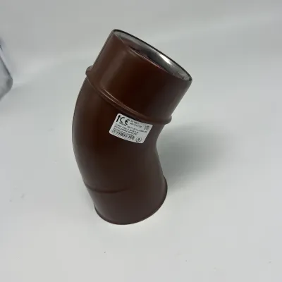 CURVA ALUMINIO INOXIDABLE MARRON DOBLE 90 GRADOS/80MM 606320 EDILKAMIN