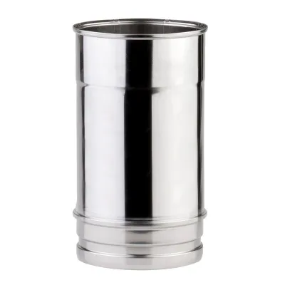 TUBO CHIMENEA SIMPLE PARED 150MM X 0,25M INOX AISI 316L 4016231 ROS