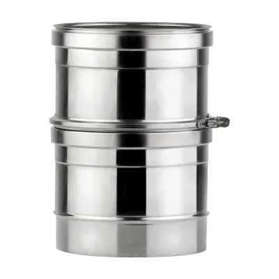TUBO EXTENSIBLE SIMPLE PARED 150MM X200-300MM INOX AISI 316L 4016636 ROS