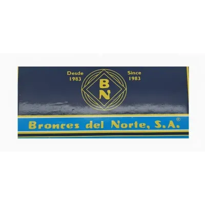 PASADOR 700M-40mm LATON CROMO BRILLO  BRONCES DEL NORTE 