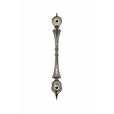 MANILLON PUERTA 1058/457MM LATÓN NIQUEL NEGRO COBA