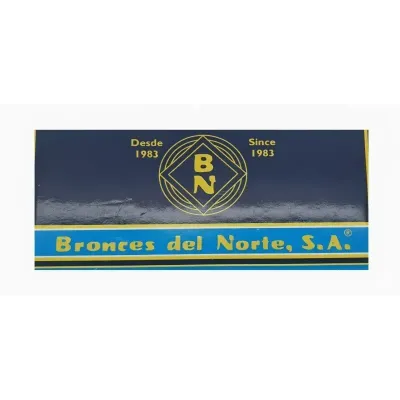 PASADOR 700M-40MM LATON NIQ.SAT BRONCES DEL NORTE