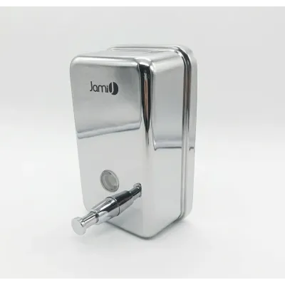 DOSIFICADOR JABON DJ120AIB0/1,2 L INOX BRILLO MANUAL JAMI