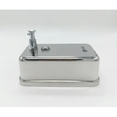 DOSIFICADOR JABON DJ120AIB0/1,2 L INOX BRILLO MANUAL JAMI