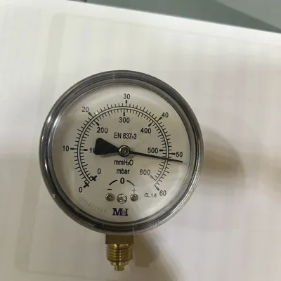 VENTOMETRO MEI CLASE 1,6/63MM 1/4" MEI