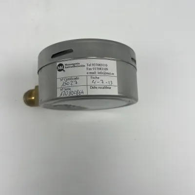 MANOMETRO INOX MN9/A DM100/0-100MBAR MEI