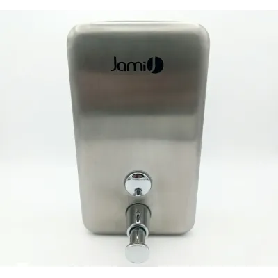 DOSIFICADOR DE JABÓN DJ120AIS0/1,2 L INOX SATINADO MANUAL JAMI