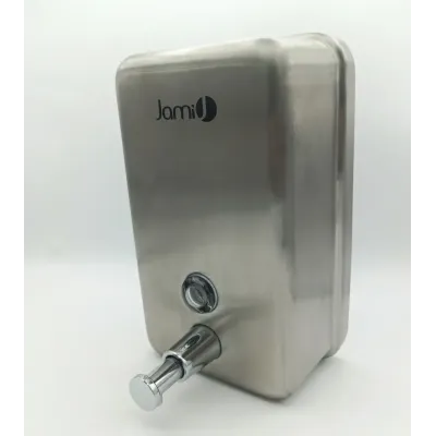 DOSIFICADOR DE JABÓN DJ120AIS0/1,2 L INOX SATINADO MANUAL JAMI
