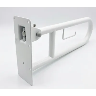 BARRA ABATIBLE BM603ACW0/60CM ACERO EPOXI BLANCO JAMI
