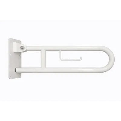 BARRA ABATIBLE BM603ACW0/60CM ACERO EPOXI BLANCO JAMI