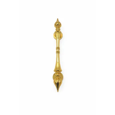 MANILLON PUERTA 1060/353MM LATON BAÑO ORO BRONCES COBA