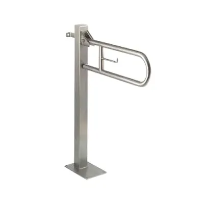 BARRA ABATIBLE FIJACION SUELO BM580AIS0/80CM INOX SATINADO JAMI