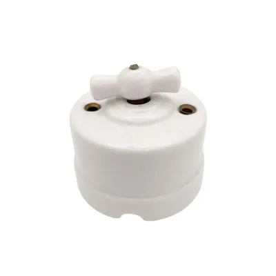 CONMUTADOR PORCELANA LAZO BLANCO 30308170 GARBY FONTINI