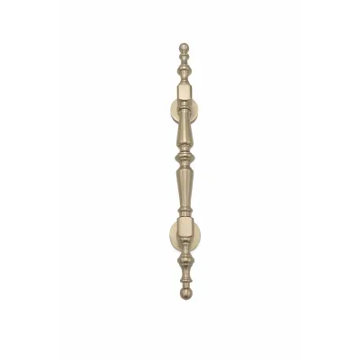 MANILLON PUERTA 1054/403MM/ MOD.S C/ROSETAS INOX COBA