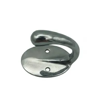 PERCHA F-107 405mm LATON CROMO BRILLO BRONCES DEL NORTE