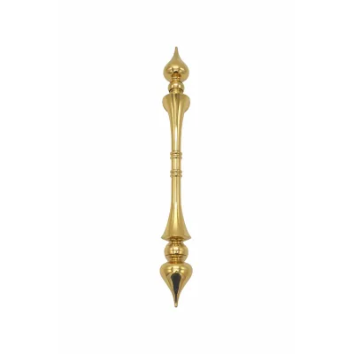 MANILLON PUERTA 1058/457MM PULIDO BRILLO BRONCES COBA