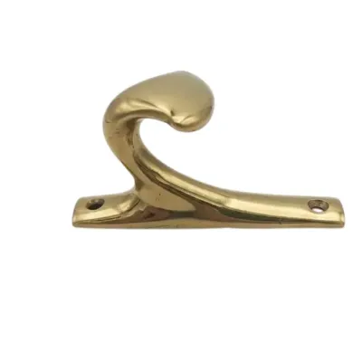 PERCHA F-114 90mm LATON CROMO BRILLO BRONCES DEL NORTE 