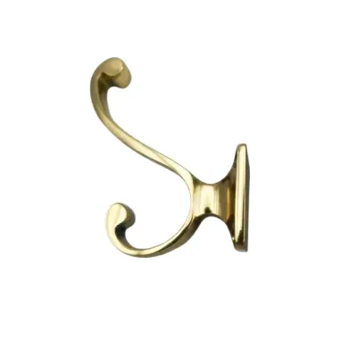 PERCHA F-105 40mm LATON CROMO BRILLO BRONCES DEL NORTE