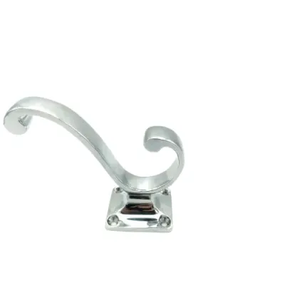 PERCHA F-105 40mm LATON CROMO BRILLO BRONCES DEL NORTE