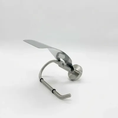 PORTARROLLOS C/TAPA AB122AIS1 INOX SATINADO JAMI