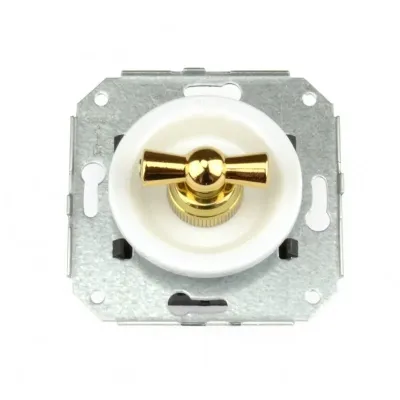 CRUZAMIENTO 10A 250V MANECILLA DORADA 35304300 FONTINI VENEZIA