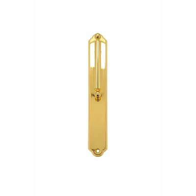 MANILLON JALADERA C/PLACA 843-J/260MM LATON BAÑO ORO COBA