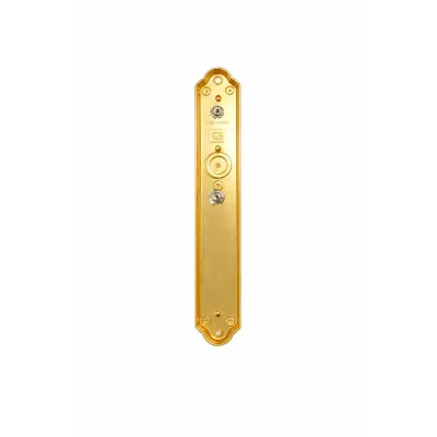 MANILLON JALADERA C/PLACA 843-J/260MM LATON BAÑO ORO COBA
