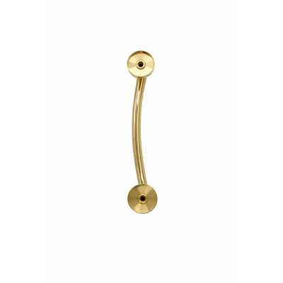 MANILLON PUERTA 1035/252MM LATON PULIDO BRILLO BACCO