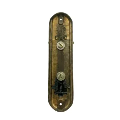 PERCHA F116 135mm LATON CROMO BRONCES DEL NORTE