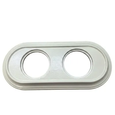 MARCO OVAL 2 ELEMENTOS MADERA LACADO BLANCO 35802050 FONTINI VENEZIA