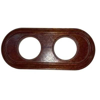 MARCO OVAL 2 ELEMENTOS MADERA SAPELLY 35802162 FONTINI VENEZIA
