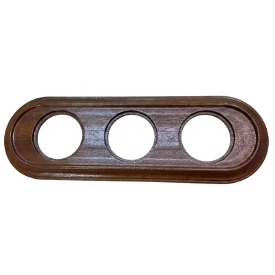 MARCO OVAL 3 ELEMENTOS MADERA SAPELLY 35803160 FONTINI VENEZIA