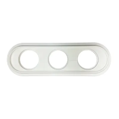 MARCO OVAL 3 ELEMENTOS MADERA LACADO BLANCO 35803050 FONTINI VENEZIA