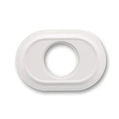 MARCO OVAL 1 ELEMENTO MADERA BLANCO NIEVE 35801050 FONTINI VENEZIA