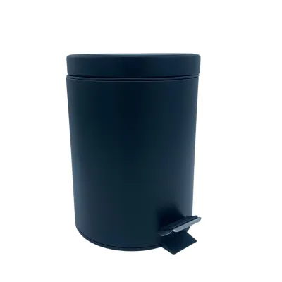 PAPELERA PEDAL BAÑO PP002ACN1/5LT NEGRA JAMI