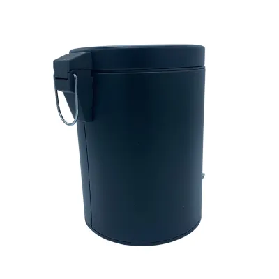 PAPELERA PEDAL BAÑO PP002ACN1/5LT NEGRA JAMI