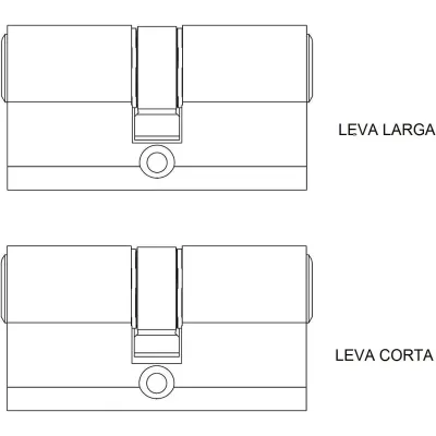 CILINDRO TE-5 2200 30x30 R13.2 LEVA CORTA NIQUEL TESA