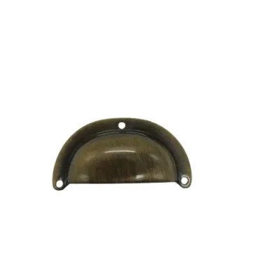 TIRADOR 3060/70mm LATON CUERO BRONCES DEL NORTE 