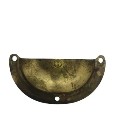 TIRADOR 3060/70mm LATON CUERO BRONCES DEL NORTE 