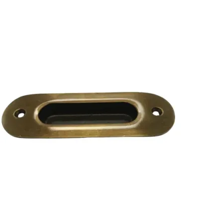 TIRADOR 3022/111mm LATON CUERO BRONCES DEL NORTE