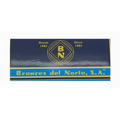 TIRADOR 3022/147mm LATON CUERO BRONCES DEL NORTE