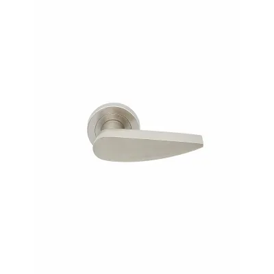 JUEGO MANIVELAS 3130-P/50mm C/ROSETA LATON INOX BACCO