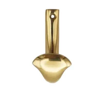 PERCHA F-114 90mm LATON CROMO BRILLO BRONCES DEL NORTE 