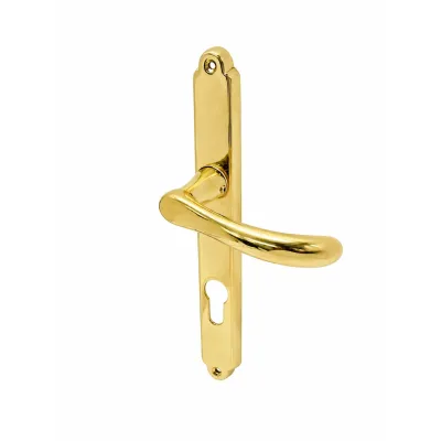 JUEGO MANIVELAS C/PLACA 655-D/238mm C/B YALE 85 PVD COBA