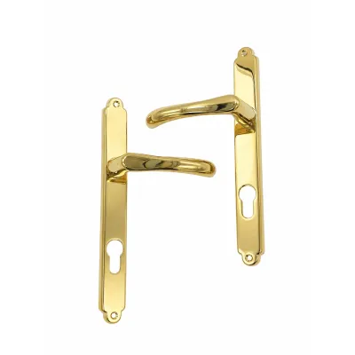 JUEGO MANIVELAS C/PLACA 655-D/238mm C/B YALE 85 PVD COBA