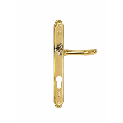 JUEGO MANIVELAS C/PLACA 655-D/238mm C/B YALE 85 PVD COBA